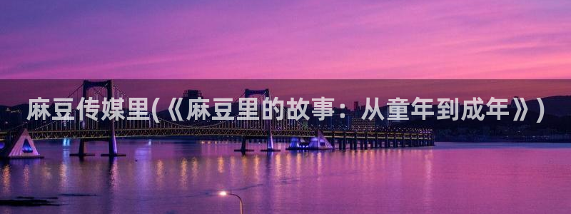 91麻豆专区：麻豆传媒里(《麻豆里的故事：从童年到成年》)